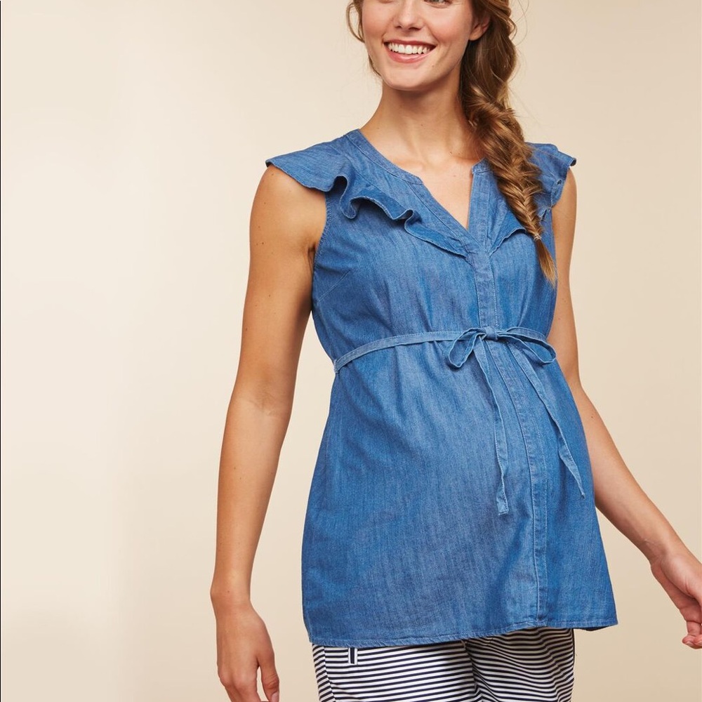 Maternity blouse